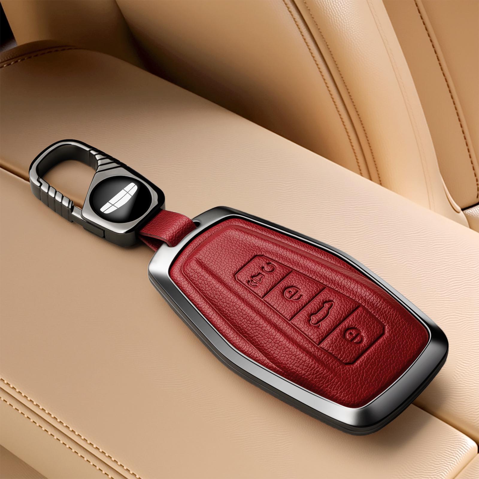 Key Covers for 2021 Geely Boyue PRO & 2020 Xingyue - Unisex Car Key Cases/Clasps Geely