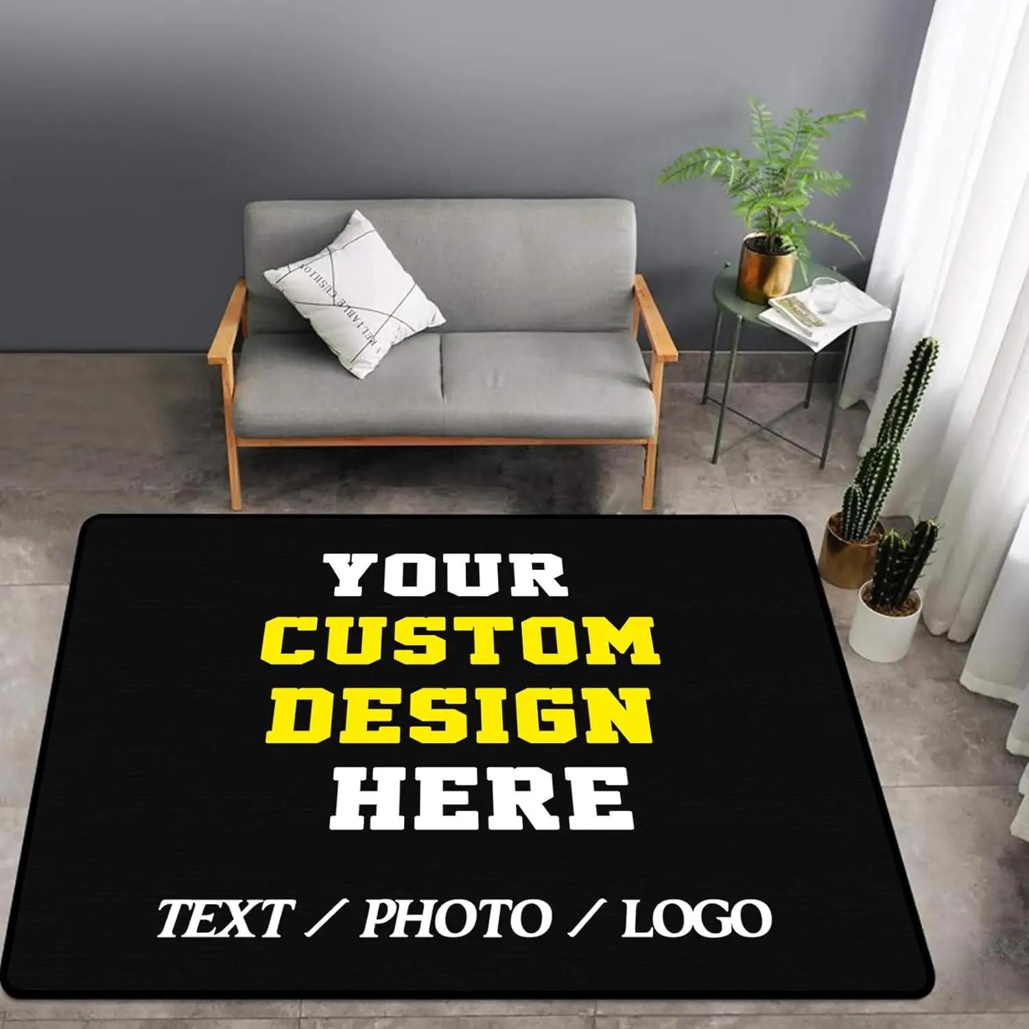 Gepersonaliseerd Deurmat Tapijt Voor Slaapkamer Badkamer Entree Decoratief Vloerkleed 50x50cm