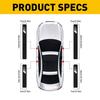 4PCS For Toyota Tundra Car Door Sill Decal Cover Sticker Anti-Scratch Protector