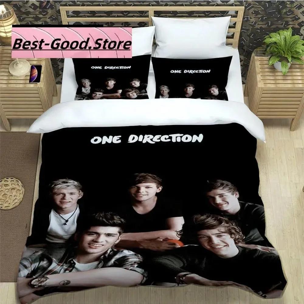 O-ONE Musikband D-Direction Bettwäsche-Set Bettwäsche-Set mit Kissenbezug Bettdeckenbezug Weich Einzel Doppel Queen Super King Größe