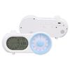 Digital Alarm Clock Visual Timing and Countdown Manager Rechargeable LCD Display Screen Electronic C