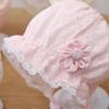 Baby Mädchen Spitzen Prinzessin Haube Hut Sommer Dünn Weiche Baumwolle Blume Sonnenhut Für Neugeborene Infat Fotografie Täglichen Ausflug