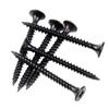 High-Strength Black Phosphated Drywall Screws with Fine Thread for Ceiling & Woodworking