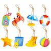 Summer Beach Party Venue Paper Hanging Decorations For Events Prop Birthday