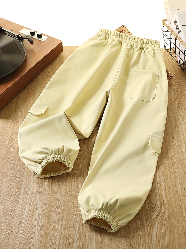 Boys' Fashionable Korean-Style Sports Pants - Versatile Spring/Autumn 2025 Collection for Middle and Big Kids