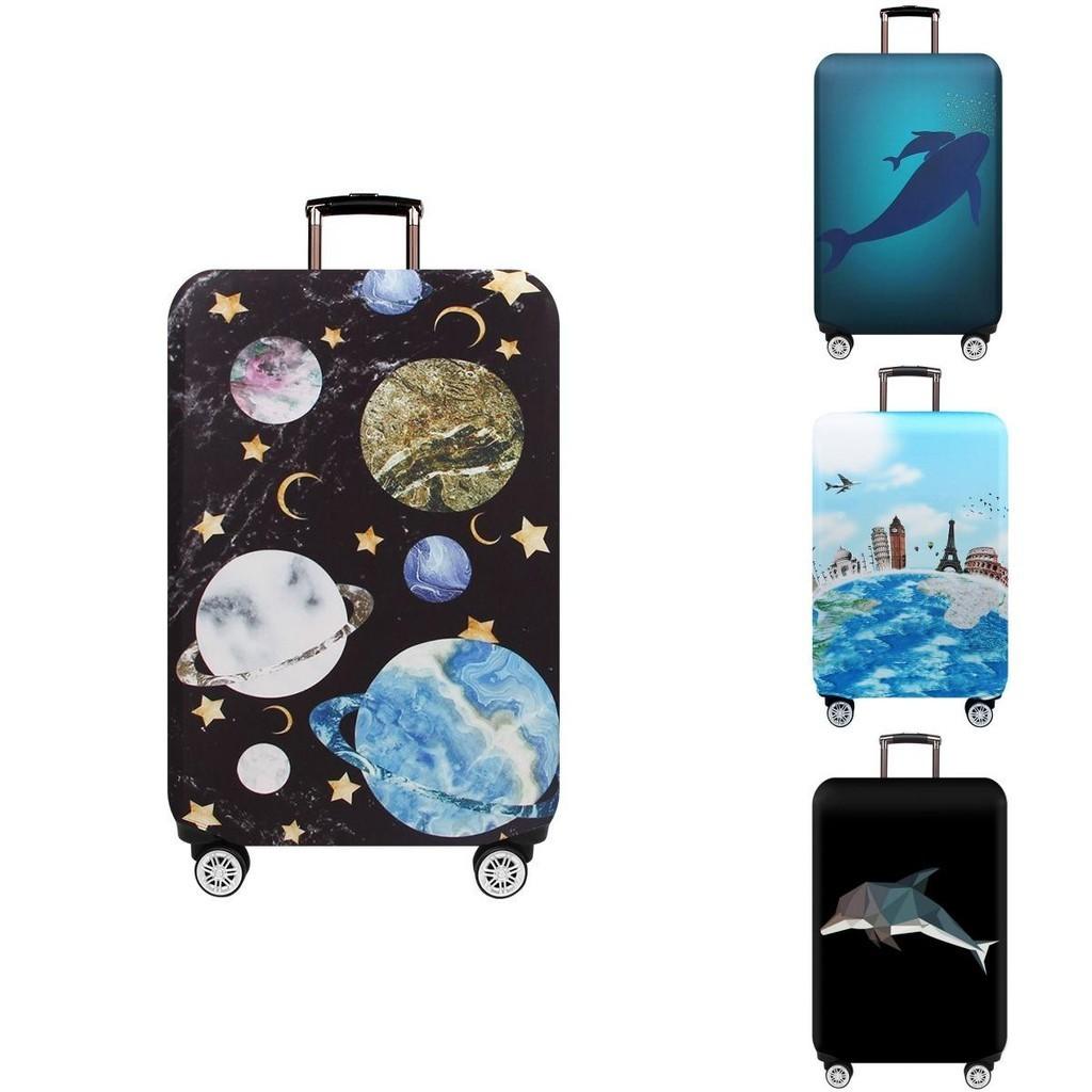 Elastic Luggage Protective Cover-suitcase Dustproof Cover For Travel Accessories