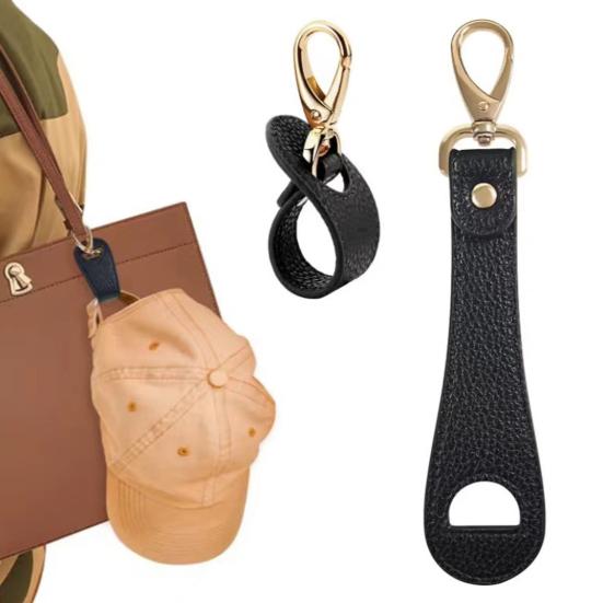 Reisehut-Clip an Tasche Freihändige Tasche Rucksack Hut-Halter Baseballkappe Aufhänger Riemen zum Aufhängen an Handtaschen Tragetaschen Gepäck