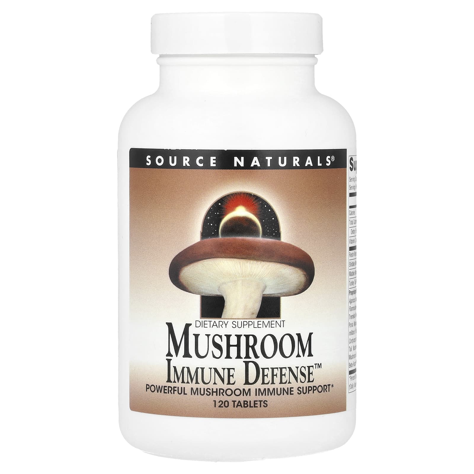 

Mushroom Immune Defense™, 120 tablets