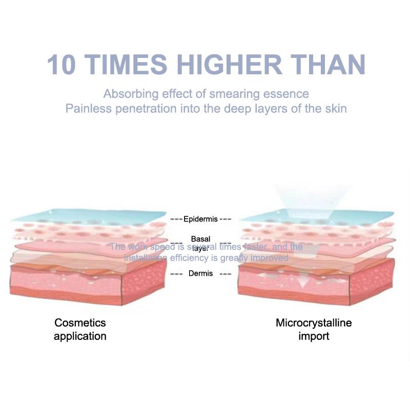 Microneedle Patches With Puff Anti-Wrinkle Mask Fine Lines Remove 0.25mm Needle Lengt 2000 Microneedle Skin Care