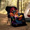 1PC Custom Name Mermaid Fantasy Adventure Outdooor Flannel Blankets Patterns Throw Blanket All-Season Soft Gift for Couch, Bed, Camping Gifts