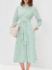 New TK Style Striped Cardigan Fashion Women's Dress