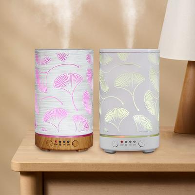 Top Fill 100ml Humidifiers Quiet Cool Mist Ultrasonic Air Humidifier Aroma Diffuser Auto Shut-off for Bedroom Home Baby