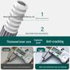 Nylon Woven Shower Hose & Head Holder, 4-Point Universal, Explosion-Proof Hot/Cold Bath Pipe