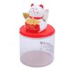 Feng Shui Lucky Cat Solar Powered Waving Maneki Neko Decoration Lucky Cat Statue for Home Shop Car Interior