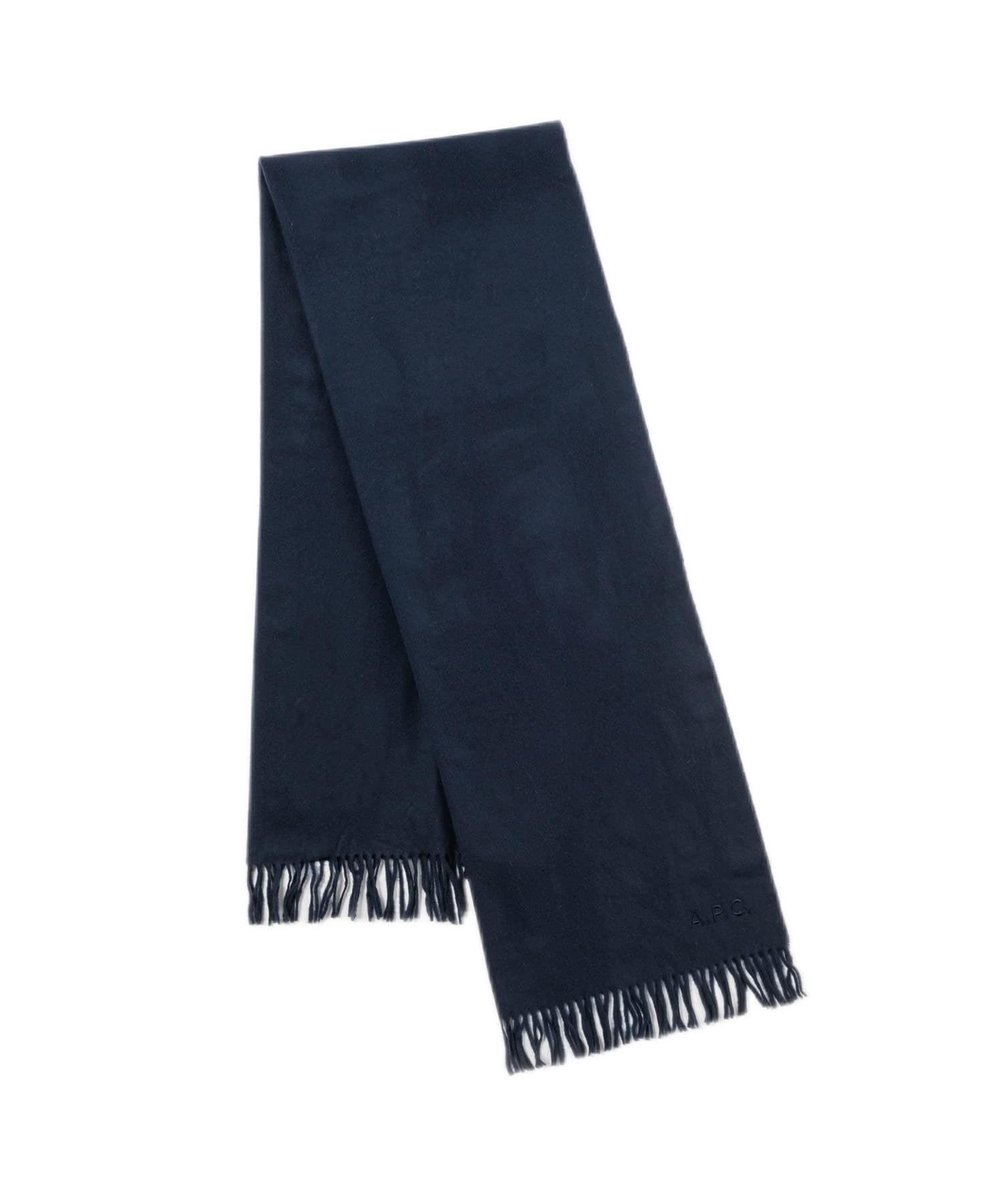 

ECHARPE ALIX BRODEE DARK NAVY One Size A.P.C. WOAFE-M15170 Scarf, [Used]
