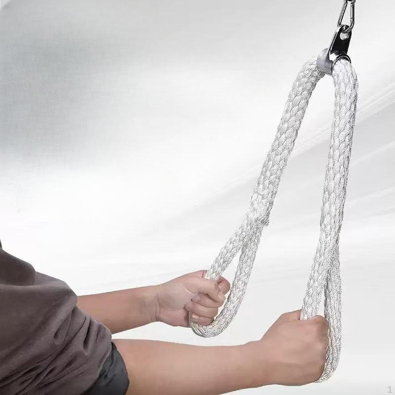 

Gym Pulley System Downward Rope for Strength Training Accessory Braided Nylon