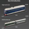 1:32 Df4B Train Alloy Models Toys Diecast Cars With Light Music Miniature Vehicles Slide Forward Trains Toy Toddler Kids Gifts