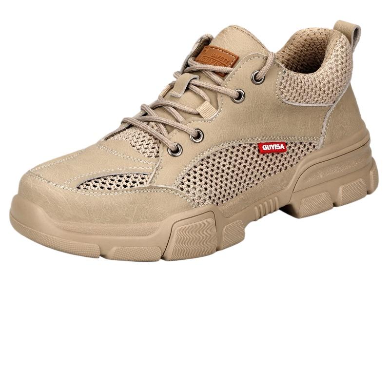 Arbeitsversicherungsschuhe, bruchsicher, durchstichfest, verschleißfest, rutschfest, Sicherheitsarbeitsschuhe für Männer