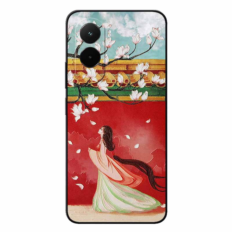 3D Relief Embossed Retro For Poco M7 4G Case Soft Silicone Back Cover For Xiaomi PocoM7 4G 3D TPU Relief Funda Poco M7  M7 4G 3D