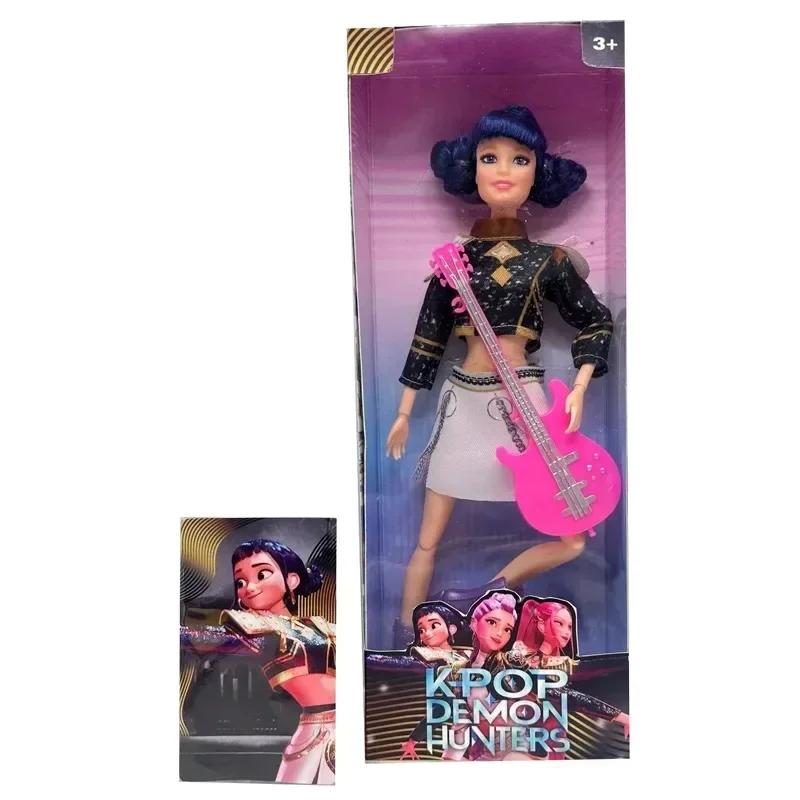 NEW Demon Hunters Figure Toy Live-Action Kpop Rumi Mira Zoey Mira Theme# Song Of Colorful Lights@ Birthday Gifts~For Girls