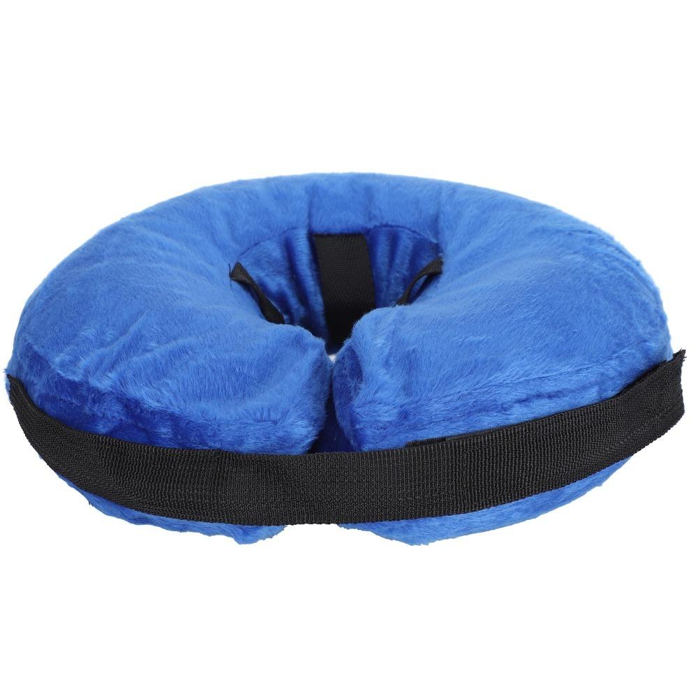 Blue Dog Neck Guard Inflatable Cat Neck Guard Comfort Wear Pet Anti Lick Guard Pet Grooming