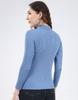 Monte Carlo Women's Regular Fit Solid T Neck Full Sleeve Sceavy