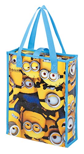 Captain Stag (CAPTAIN STAG) Picnic Sheet, 180 x 180 cm, 1 mm Thick, Approx. 2 Tatami Mats, Includes Storage Bag and 4 Pins, Minion/3D Design, UY-8035