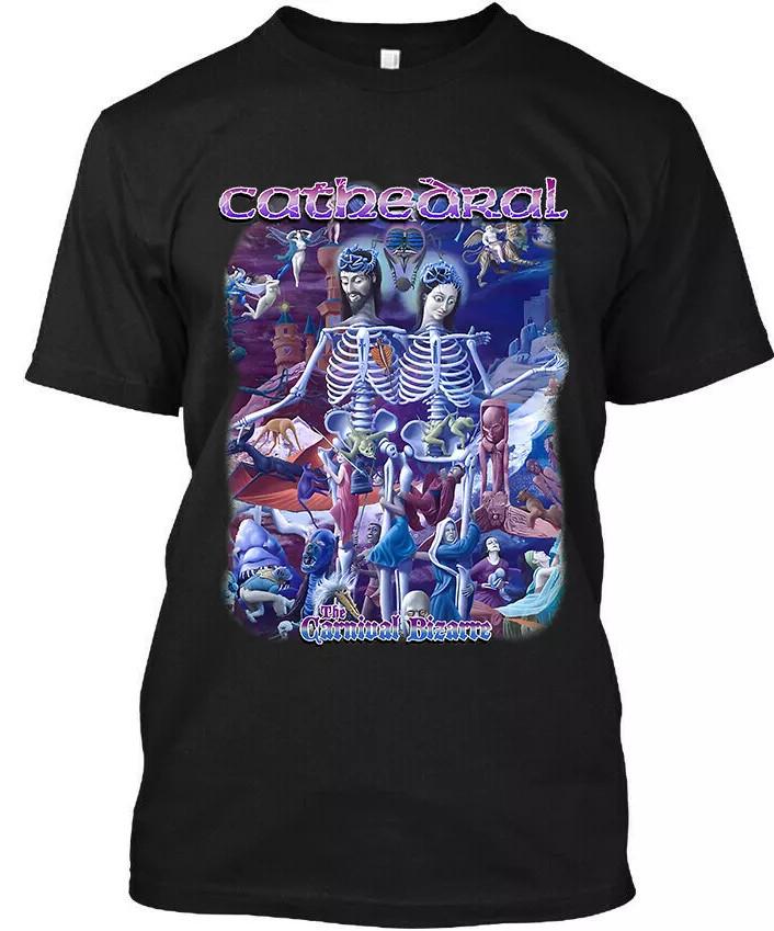 Popular Cathedral The Carnival Bizarre England Classic Logo T-shirt size S-5XL S