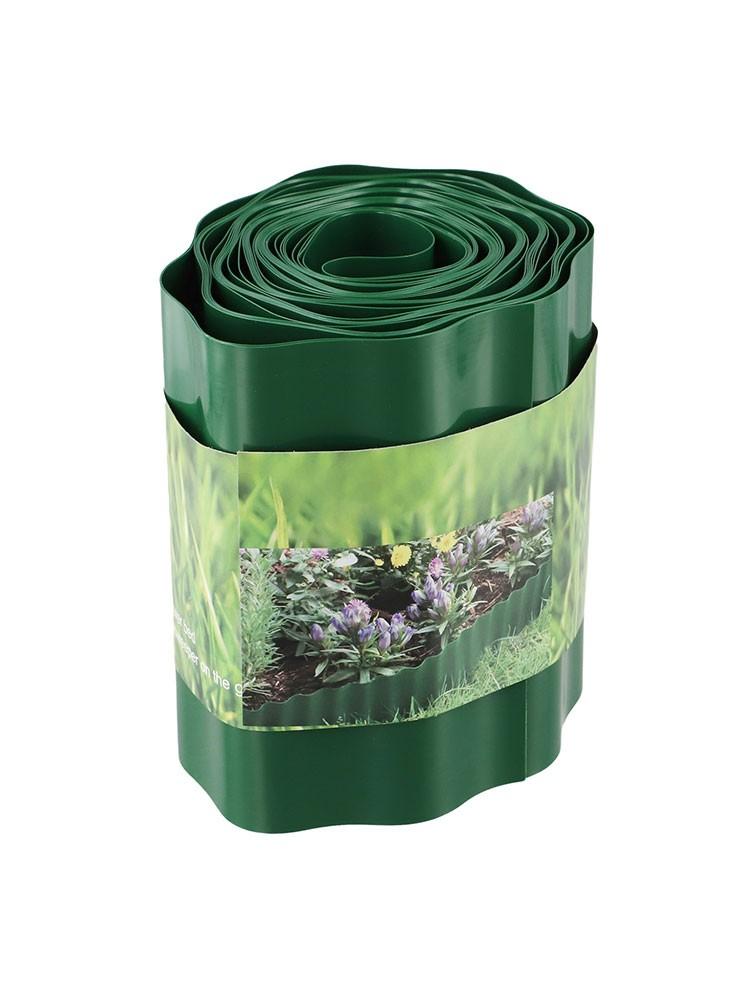 НОВЫЙ Бордюр для газона 10/15/20 см Окантовка Бордюр Забор Барьер 15cmx9M