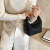 Woven handbag diagonal span bag niche highend new chain single shoulder messenger bag bag women