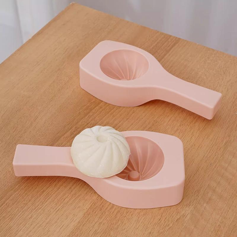 Reusable Baking Mold Food Safe Non-Stick Steamed Bread Stuffed Bun Pasta Making Tool for Home Bakery Beginners