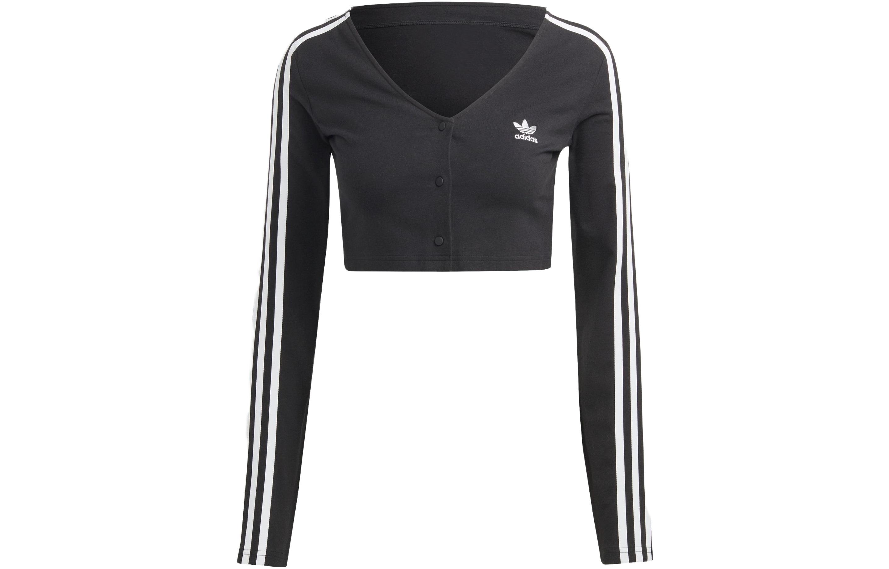 Adidas Originals Logo Embroidered Cropped Top IC5473 XL