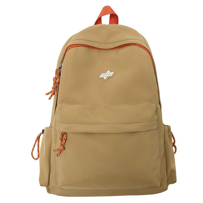 

Large Capacity Student School Bag Unisex Lightweight Backpack зелёный