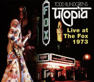 CD UTOPIA - Live At The Fox 1973 ROCCD3325 RockBeat Record 2015 US Rock Used
