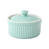 Miniature Covered Porcelain Ramekin Oven Safe Pottery Bowl For Daily Cooking And Meal Preparation