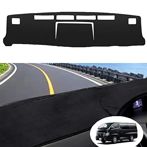 

Коврик на приборную панель Nissan NV350 Caravan серии E26 для стандартного кузова июнь 2012 г. существующий автомобиль Nissan NV350 Caravan E26 Series чёрный