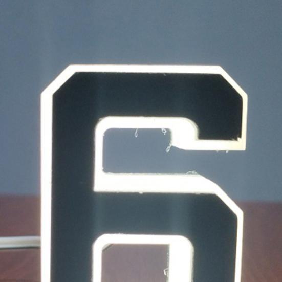 LED House Number Sign Smart Solar Illuminated Address Plaque Mailbox Light Easy Installation Outdoor Waterproof Lighting