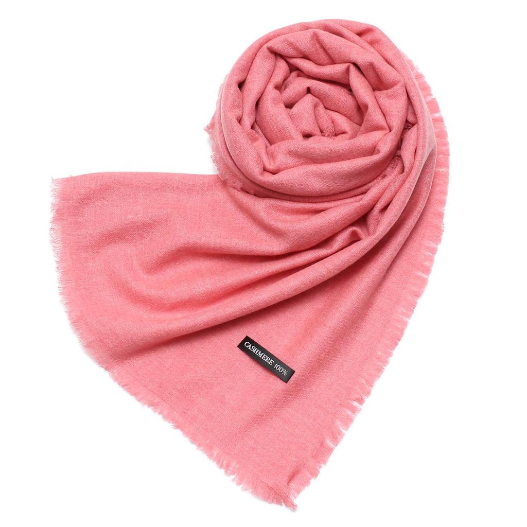 Soft and fluffy cashmere large 10 colors available women and Thin cashmere large plain [Buyer] stole, [for men] stole, shawl, scarf, (pink)