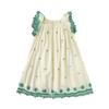 Bonton Green Embroidery Dress 7617t 400 21