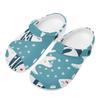 Soft Printed EVA Clogs for Women Men Breathable Lightweight Slip On Casual Footwear Soft Sole Summer Sandals Daily Walking
