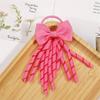 Bow Headdress Roll Tassel Rubber Band Children's Ornaments Hair Ring Hair Rope Cheerleading Girl Hair Accessories