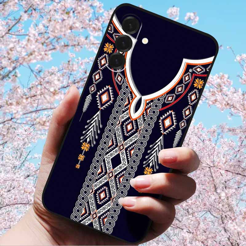 For Samsung Galaxy A56 A36 A26 5G Cases 3D Relief Flower Emboss Soft Silicone For A56 A36 5G 3D Cartoon Case Owl Shell 3D Relief