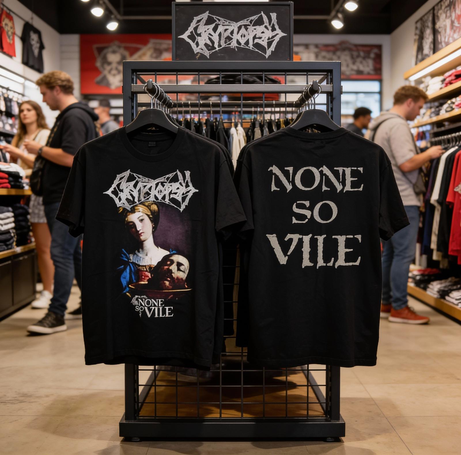 Cryptopsy - None So Vile Cotton Adult T-Shirt NWT XXXL