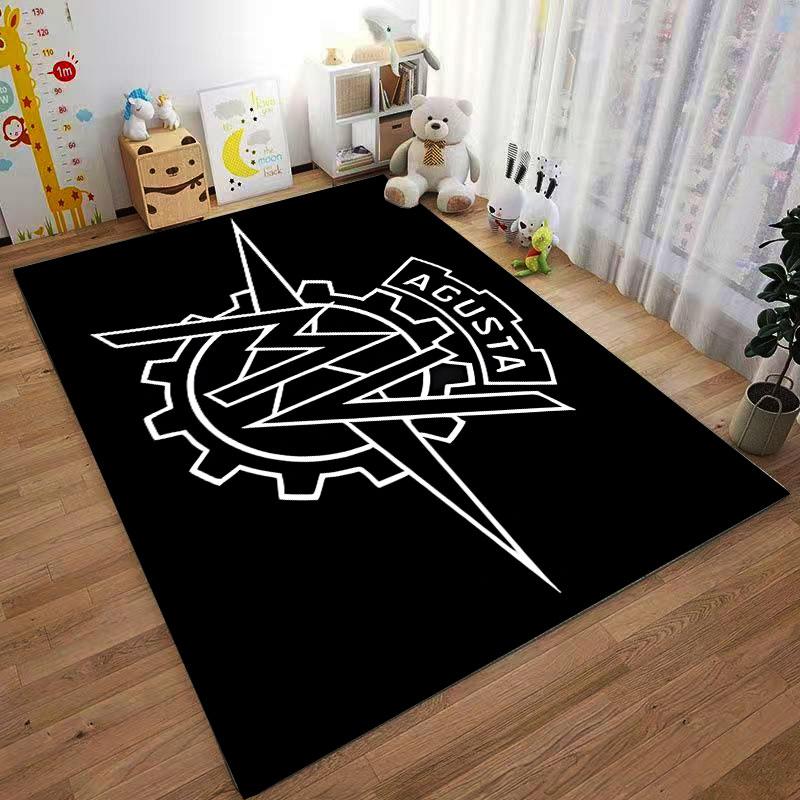 MV Agusta Logo Carpet Design suitable as a non-slip mat for the living room or bedroom sofa