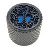 Tree Pattern Potentiometer Control Knob 6mm Shaft Hole Amplifier Knob Metal Electric Guitar Knobs Easy to Install
