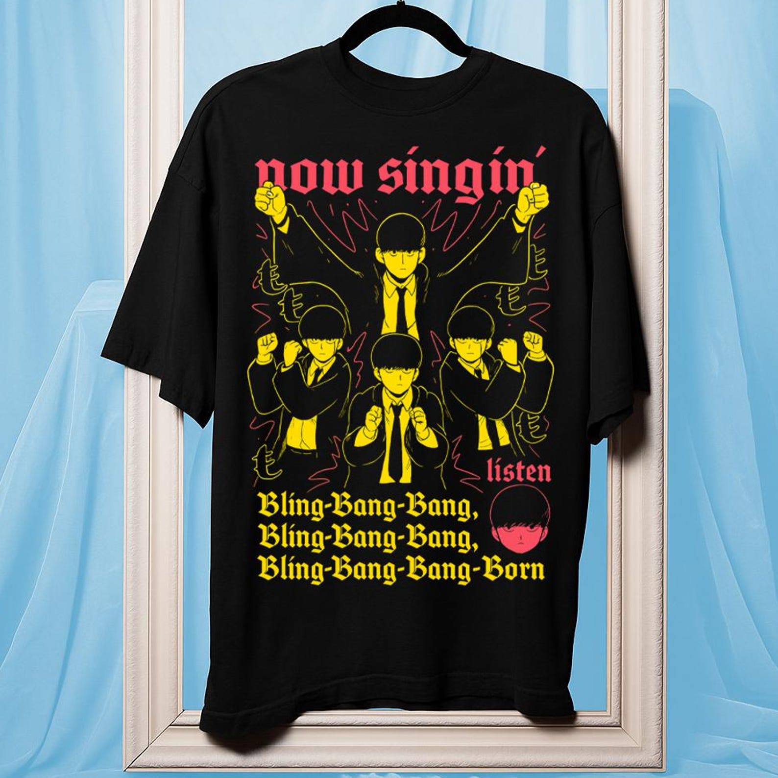 Anime Shirt Streetwear, Manga Inspired Graphic Tee, Otaku Weeb T-Shirt Gift M