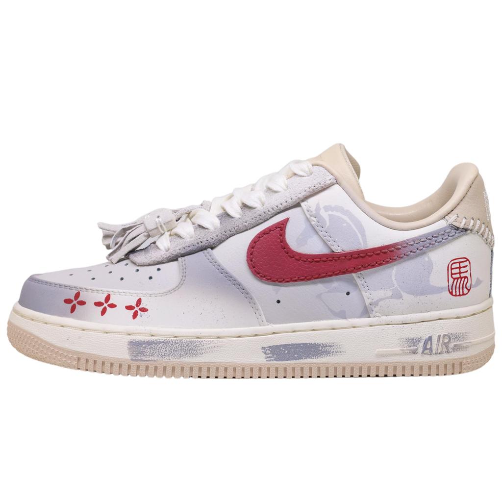 Nike Abrasion Resistant Slip Resistant Low top Skateboard Shoes Women's Ecru HV1813-001(TeamF-)