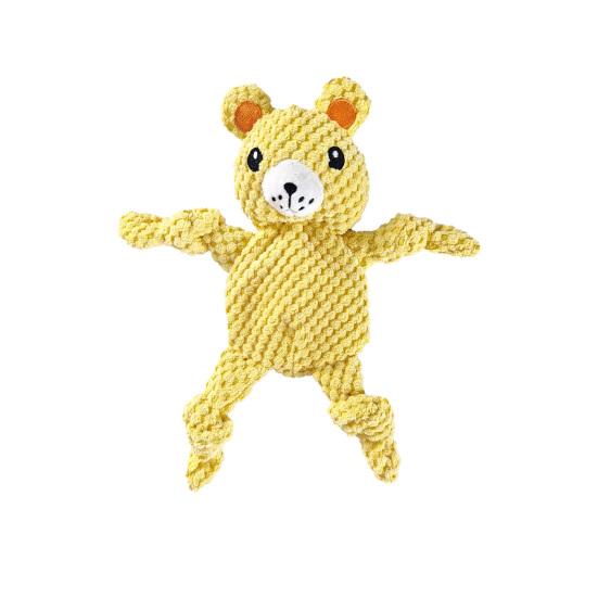 

Плюшевая игрушка для собаки, пищащая, животное, слон, утка, щенки, жевательная игрушка, интерактивная, лиса, лягушка, шуршащая игрушка с узлами на руках и ногах для больших, средних, маленьких собак Lion