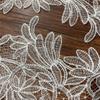 Neue Blatt Hohl Fischlinie Spitze Besatz: Handgefertigtes DIY-Hochzeitskleid, Kleid & Schleier Dekoration Zubehör