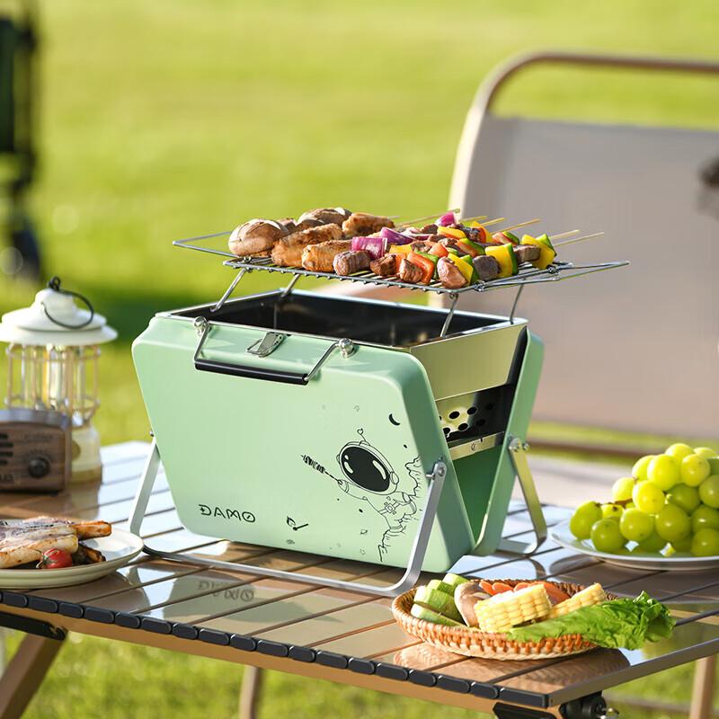 DàMài Portable Folding Charcoal Grill